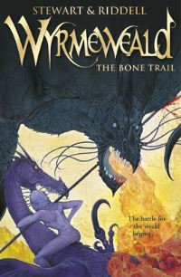 Book Cover for The Bone Trail by Paul Stewart, Chris Riddell
