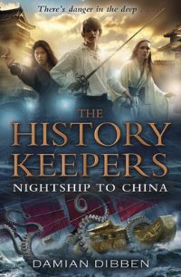 Book Cover for Nightship to China by Damian Dibben