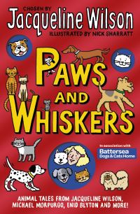 Book Cover for Paws and Whiskers by Battersea Dogs  Cats Home