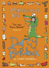 Book Cover for Angrosaurus Rex by Laura Dockrill