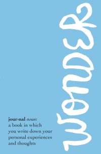 Book Cover for Wonder Journal by R J Palacio