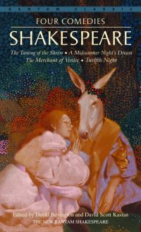 Book Cover for Four Comedies by William Shakespeare