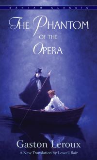 Book Cover for The Phantom of the Opera by Gaston Leroux, Lowell Bair, Copyright Paperback Collection Library of Congress