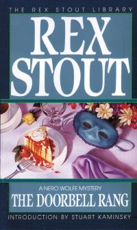 Book Cover for The Doorbell Rang by Rex Stout, Copyright Paperback Collection Library of Congress