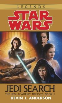 Book Cover for Jedi Search by Kevin J. Anderson, Copyright Paperback Collection (Library of Congress)