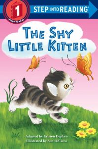 Book Cover for The Shy Little Kitten by Kristen L Depken, Cathleen Schurr