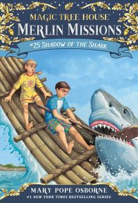 Book Cover for Shadow of the Shark by Mary Pope Osborne