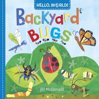 Book Cover for Backyard Bugs by Jill McDonald