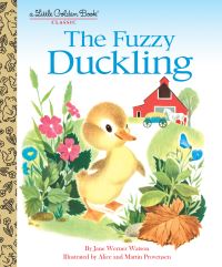 Book Cover for The Fuzzy Duckling by Jane Werner Watson