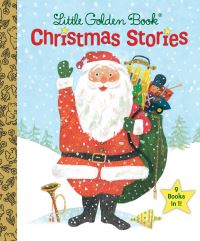 Book Cover for Little Golden Book Christmas Stories by 