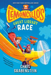 Book Cover for Mr. Lemoncello's Great Library Race by Chris Grabenstein