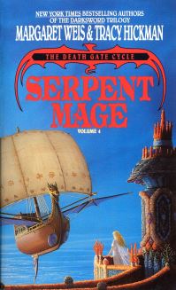 Book Cover for Serpent Mage by Margaret Weis, Tracy Hickman