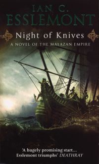 Book Cover for Night of Knives by Ian C Esslemont