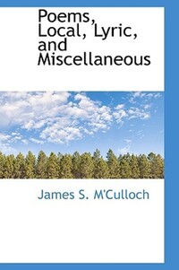 Book Cover for Poems, Local, Lyric, and Miscellaneous by Viggo Fausb ll