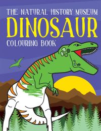 Book Cover for Dinosaur Colouring Book by Natural History Museum