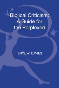 Book Cover for Biblical Criticism by Eryl W Davies