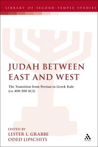 Book Cover for Judah Between East and West by Lester L Grabbe, Oded Lipschitz