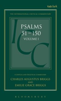 Book Cover for Psalms by Charles A Briggs, Emilie Briggs