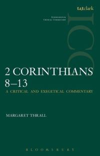 Book Cover for II Corinthians 8-13 by Margaret Thrall