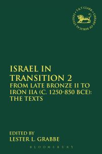 Book Cover for Israel in Transition Volume 2 The Texts by Lester L Grabbe