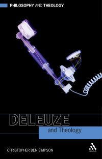 Book Cover for Deleuze and Theology by Christopher Ben Simpson