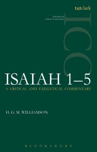 Book Cover for A Critical and Exegetical Commentary on Isaiah 1-5 by H G M Williamson