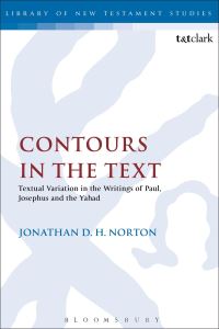 Book Cover for Contours in the Text by Jonathan DH Norton
