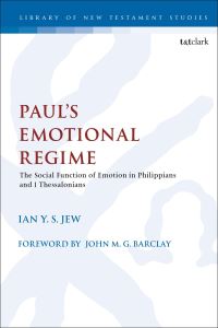Book Cover for Paul's Emotional Regime by Ian Y. S. Jew