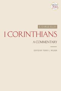 Book Cover for 1 Corinthians by E Earle Ellis