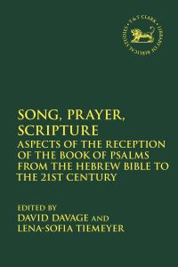 Book Cover for Song, Prayer, Scripture by Dr David Davage, Dr LenaSofia Tiemeyer