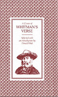 Book Cover for A Choice of Whitman's Verse by Walt Whitman