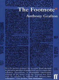 Book Cover for The Footnote by Anthony Grafton