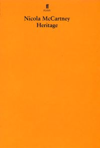 Book Cover for Heritage by Nicola McCartney, Traverse Theatre