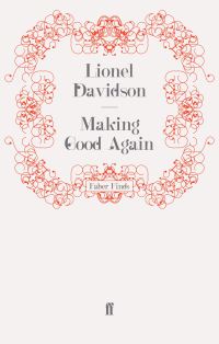 Book Cover for Making Good Again by Lionel Davidson