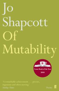 Book Cover for Of Mutability by Jo Shapcott