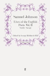 Book Cover for Lives of the English Poets Vol. II by Samuel Johnson
