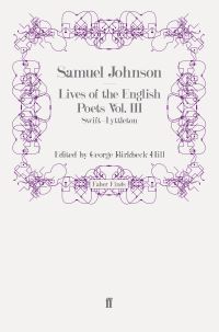 Book Cover for Lives of the English Poets Vol. III by Samuel Johnson