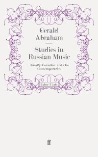 Book Cover for Studies in Russian Music by Gerald Abraham