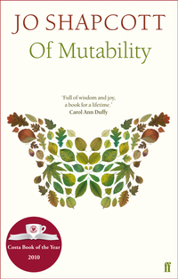 Book Cover for Of Mutability by Jo Shapcott