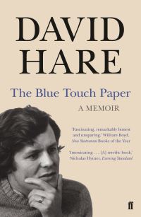 Book Cover for The Blue Touch Paper by David Hare