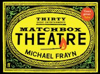 Book Cover for Matchbox Theatre by Michael Frayn
