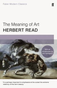 Book Cover for The Meaning of Art by Herbert Read
