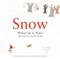 Book Cover for Snow by Walter de la Mare