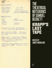 Book Cover for The Theatrical Notebooks of Samuel Beckett. Krapp's Last Tape by Samuel Beckett