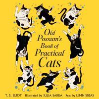 Book Cover for Old Possum's Book of Practical Cats by T S Eliot