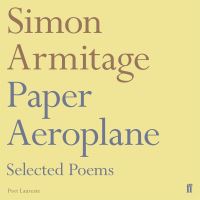 Book Cover for Paper Aeroplane by Simon Armitage