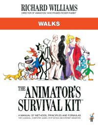 Book Cover for The Animator's Survival Kit. Walks by Richard Williams