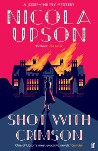 Book Cover for Shot With Crimson by Nicola Upson
