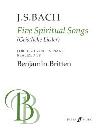 Book Cover for Five Spiritual Songs by Benjamin Britten