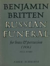 Book Cover for Russian Funeral by Benjamin Britten